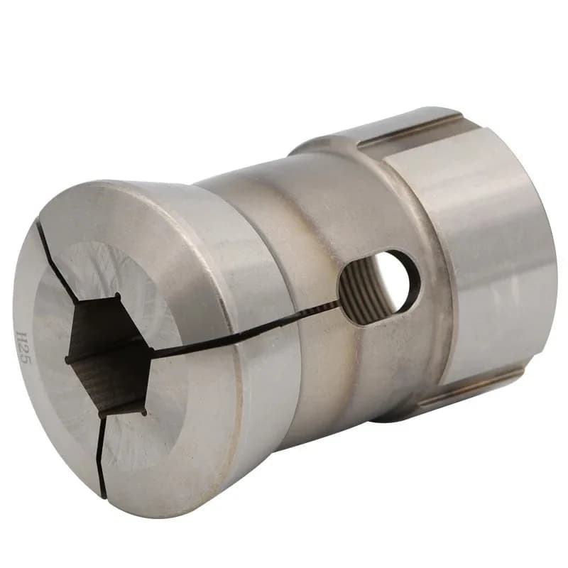 CK46# 3.0-46.0mm Round Hole Type CNC lathe Back Pull collet Spring Steel High Precision Chuck Round Square Hexagon
