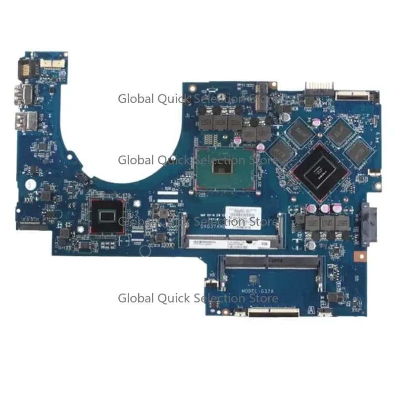 For H-P 17-W 17-T 17-W151NR Laptop Motherboard I5-6300HQ GTX965M DAG37AMB8D0