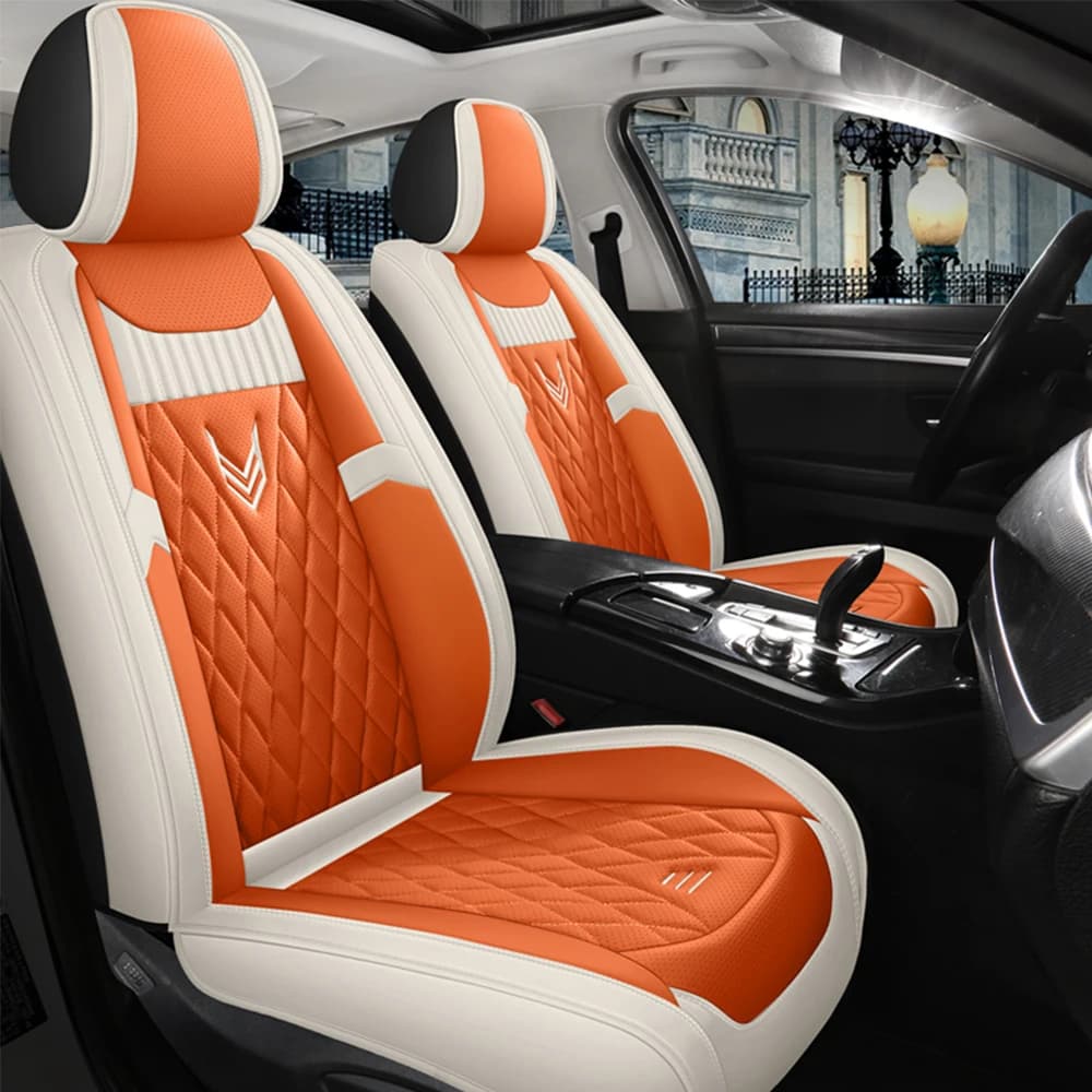 Car Seat Covers for Ford Fiesta MK7 Fusion Focus 3 MK3 Explorer 5 Ranger Taurus Edge Mondeo NK4 Kuga Interior for Vehicle Parts