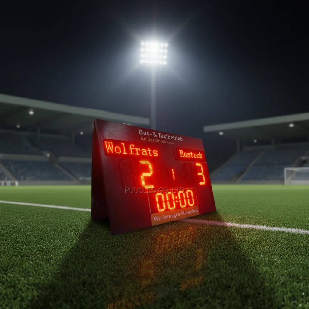 Outdoor Football Led Scoreboard Led Sport Scoreboard for Soccer 7segment Led Digital Sports Scoreboard Score Maker Scoring