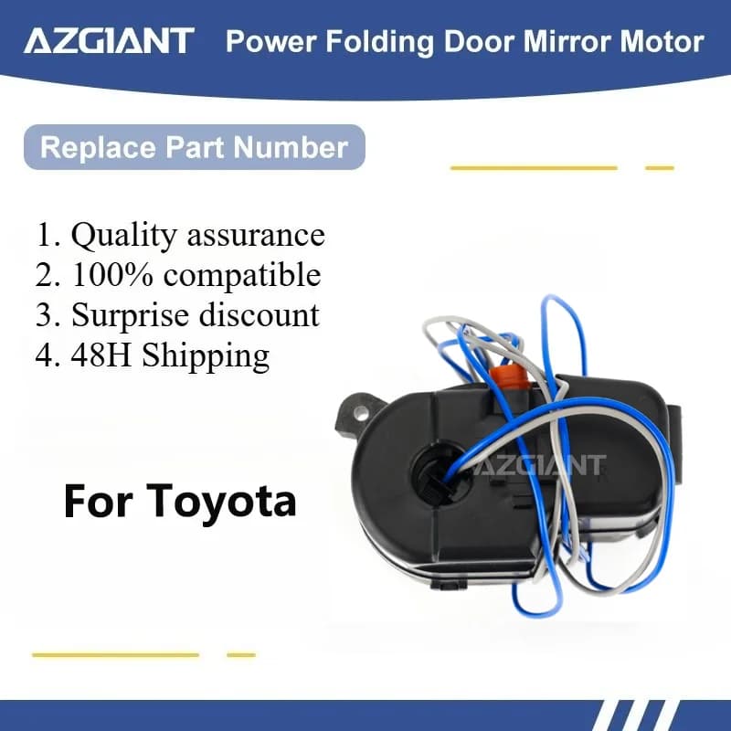 For Toyota Hilux/IMV MK8/Revo MK8/ Rocco/Rocco SR5 SIDE WING MIRROR FOLDING MOTOR module Motor assembly  Vehicle Security