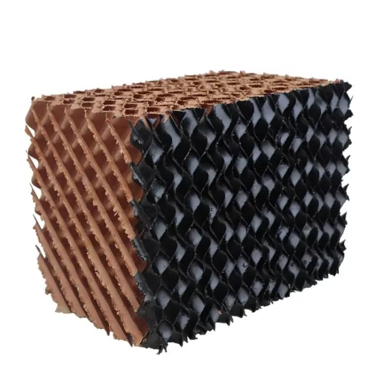 air Cooler System Craft Paper Resin Greenhouse Evaporative Cooling Pad for Green Houses