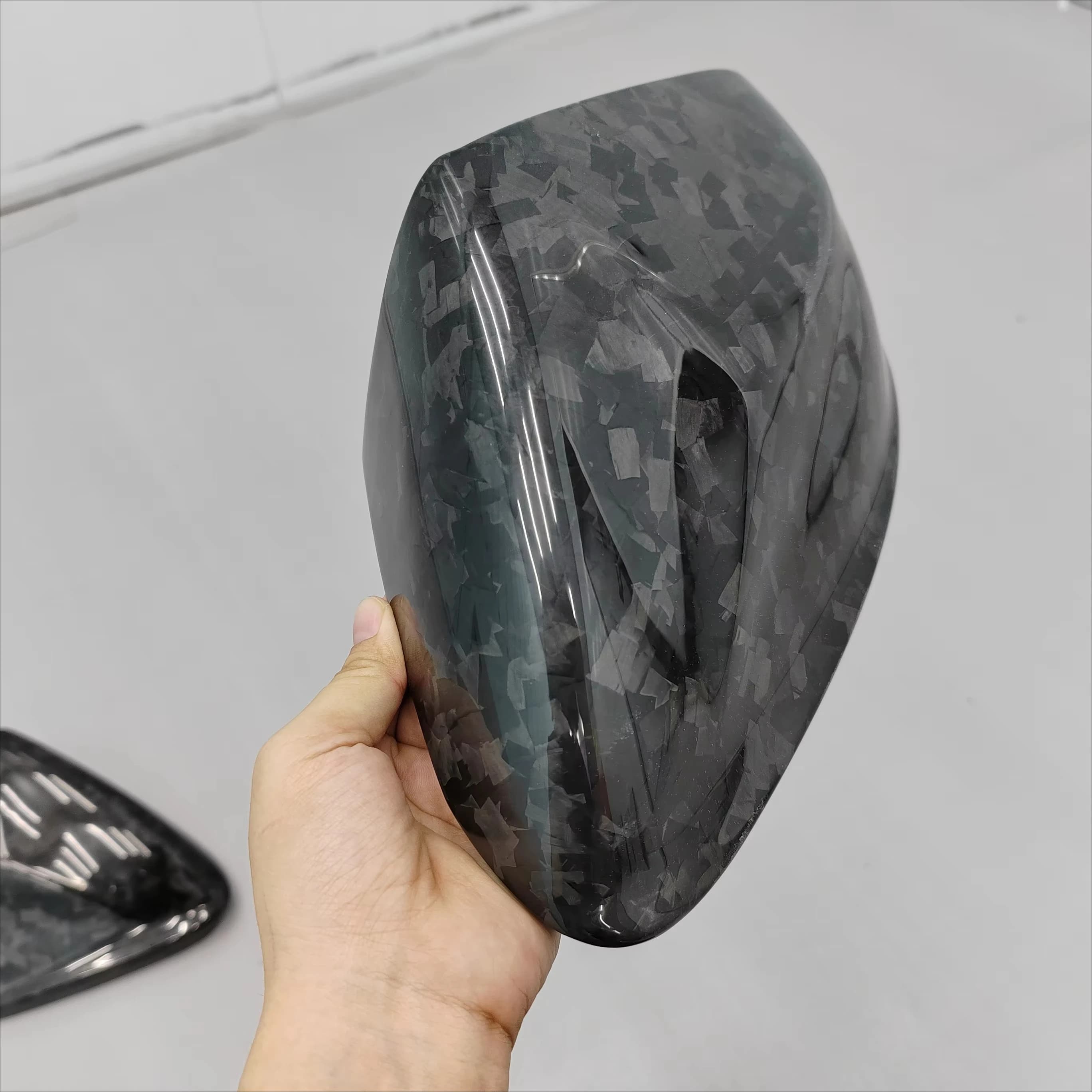 Forged Dry Carbon Fiber Rear View Mirror Cover Parts for  URUS 2020+