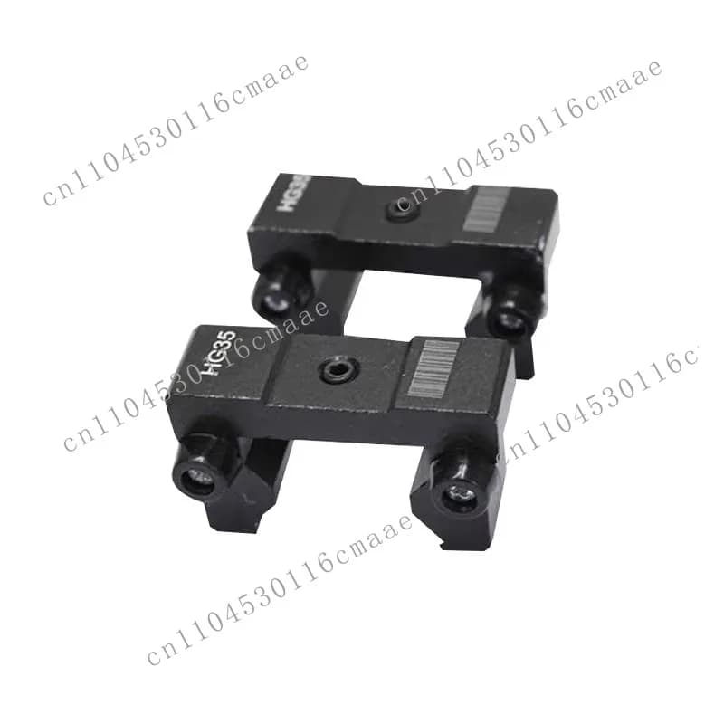 Brass linear guide slider limit  are used for positioning and fixing HGH15 20-45 anti-collision