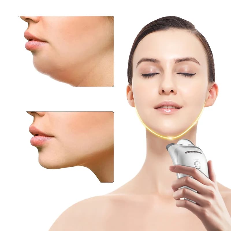 Black Spa Set Scraping Massage Roller Machine Skin Lifting Facial Beauty Equipment Vibrating Facial Massager
