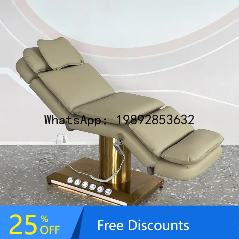 LYY Electric Beauty Bed for Beauty Salon, Medical Beauty Injection Body Bed, Eyelash Embroidery Facial Spa Massage