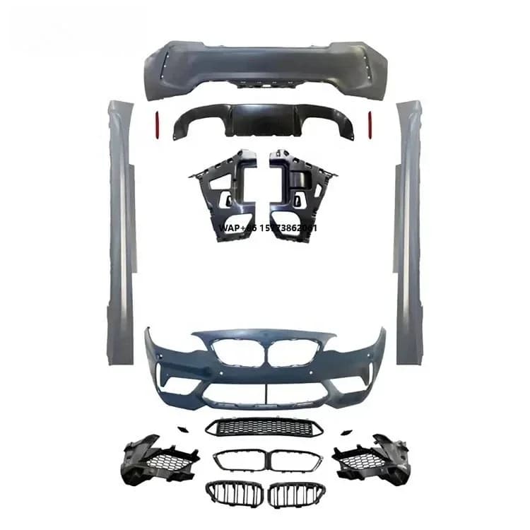 PP Bodykit for F22 F23 M2C Car Bumper Rear Bumper Side Skirts and Front Grille Body Kits