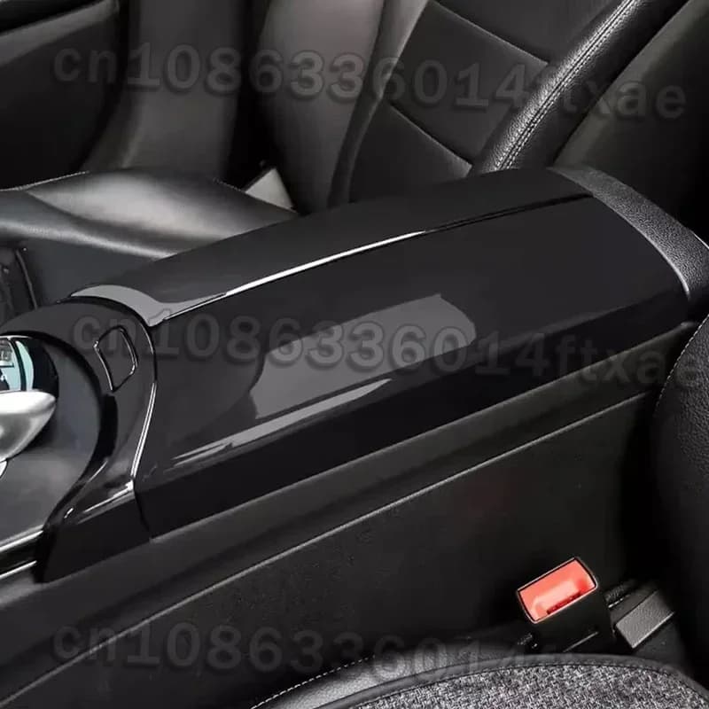 For Benz Car Interior Center Armrest Box Cover Decorative Sticker Fit For Mercedes-Benz C-Class C180L C200L GLC260L GLC300L W205