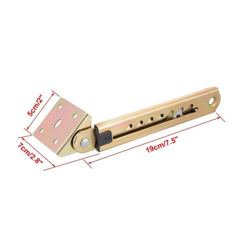 1 Pair Angles Liftings Rods Desks 7 Gears Adjustings Hinges Angles Hinges with Brackets