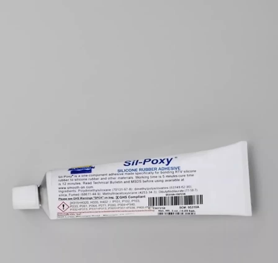 SMOOTH-ON FOR SIL-POXY Silicone for Strong Bonding of Silicone Rubber and Other Materials Original Product
