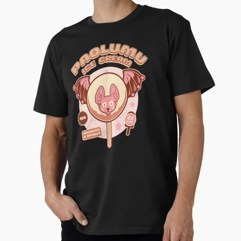 Paolumu Ice Cream 0409 Monster hunter world MHW Gift T-Shirt for gamer 100% cotton Short Sleeve Graphic clothes All size tops