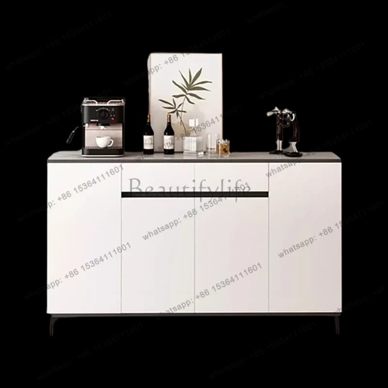 Factory Direct Premium White Cabinet Hidden Drawers Minmimalist Living Room Cabinets Large Simple Design Vetrinette Da Esposizio