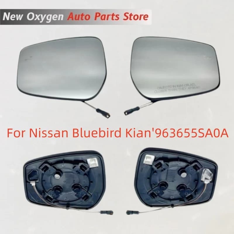 For Nissan Bluebird Kian'963655SA0A s rearview mirror lens has reflective glass and blind spot protection