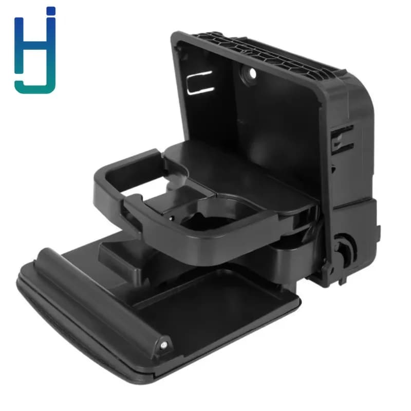 1K0862532F Rear Armrest Black Central Console Cup Holder For VW Jetta Golf GTI MK5 MK6 Rabbit GTI EOS 2006-2011
