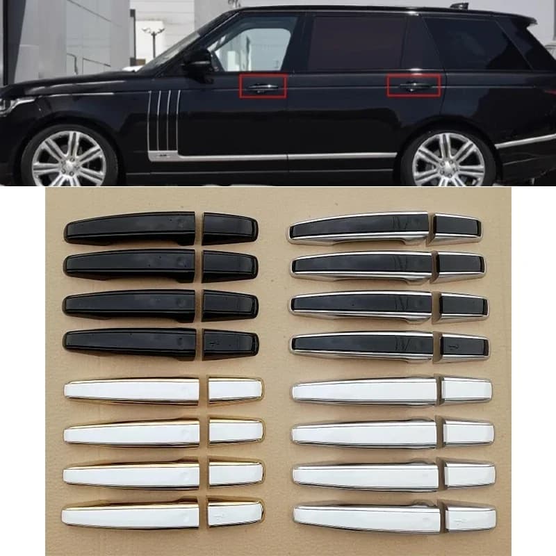 LHD Front Rear Door Handle Hole Cover for Land Rover Discovery 4 2014-2016 Discovery 2017- Range Rover 2013- Range Rover Sport