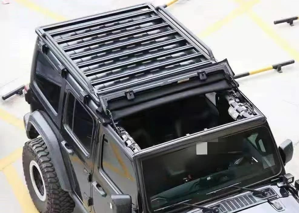 Car Roof Rack JL 2018 + JK 2007-2017 4x4 Auto Parts Auto Aluminum Freight