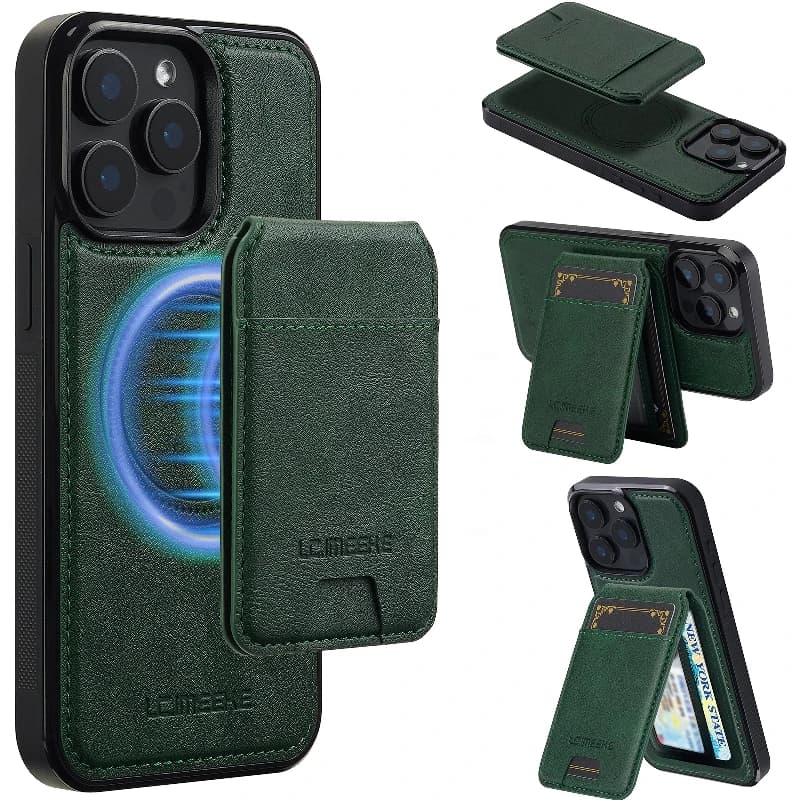 Removable Magnetic 2 In 1 Card Case Phone Case For Samsung Galaxy S24 Ultra S23 FE S22 S21+ A55 A54 A53 A52 A35 A34 A16 A15 A14