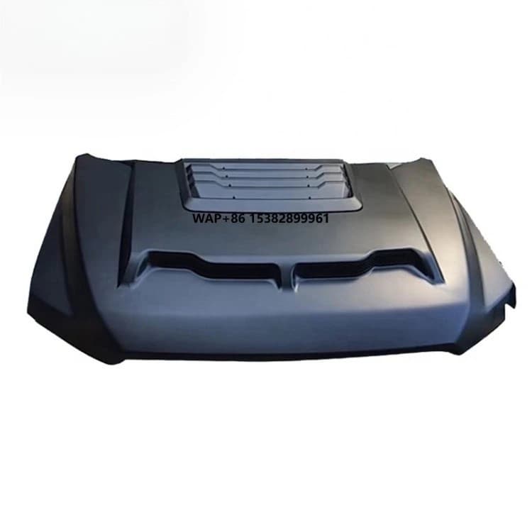 4x4 Accessories Replacement Steel Hood with Scoop for F150 2015-2020 Heavy Duty with Vent Options