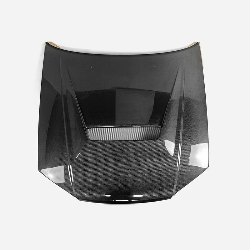 Nissan Skyline R34 GTT K Type High Quality Carbon Fiber Vented Hood New Condition with Included Bolts Black Bolt-On