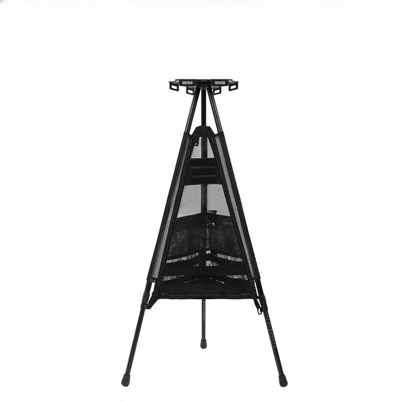 05 series portable camping light stand tactical table retractable multi-gear adjustment hexagonal table