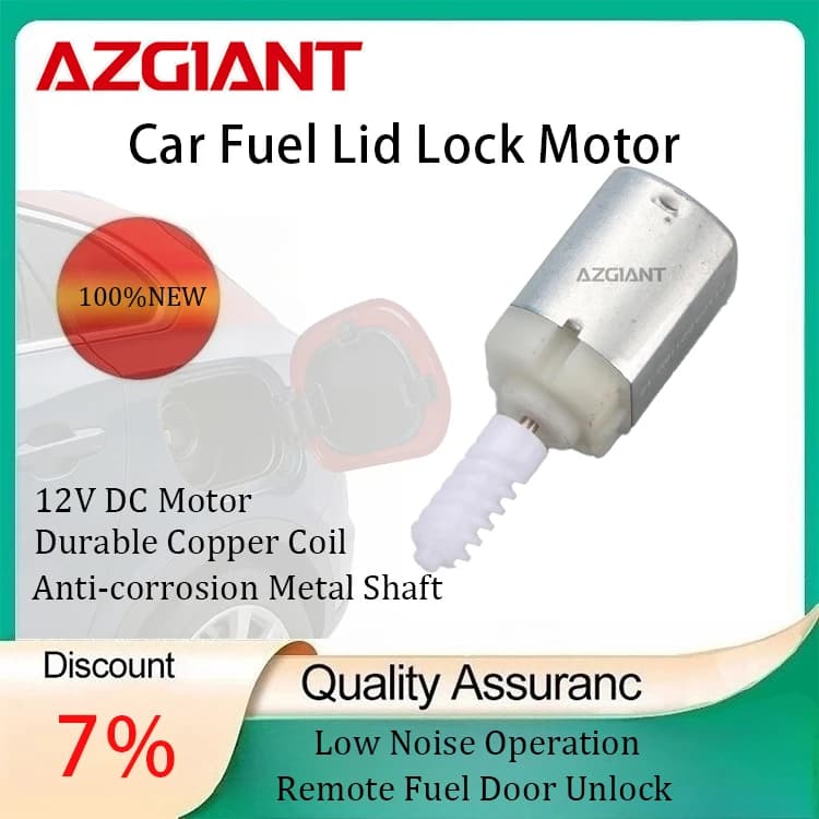 Azgiant Fuel Tank Locking Motor For Seat Leon III VW Passat B6 Scirocco Fuel Door Locking System Auto Repair Spare Parts