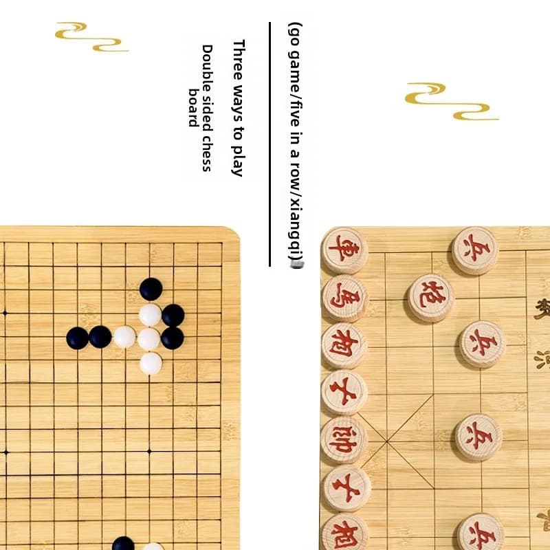 QZ Go with Chessboard Set Five Jade Black and White Children Beginner Go