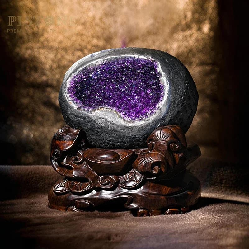 Natural Crystal Uruguay Amethyst Cluster Amethyst Cluster Amethyst Cave Home Art Ornament