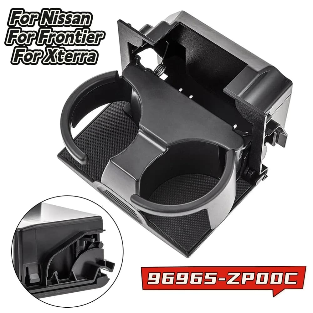 Rear Center Console Cup Holder Black 96965-zp00c For Pathfinder 2006-2012 Plastic Car Interior Accessories