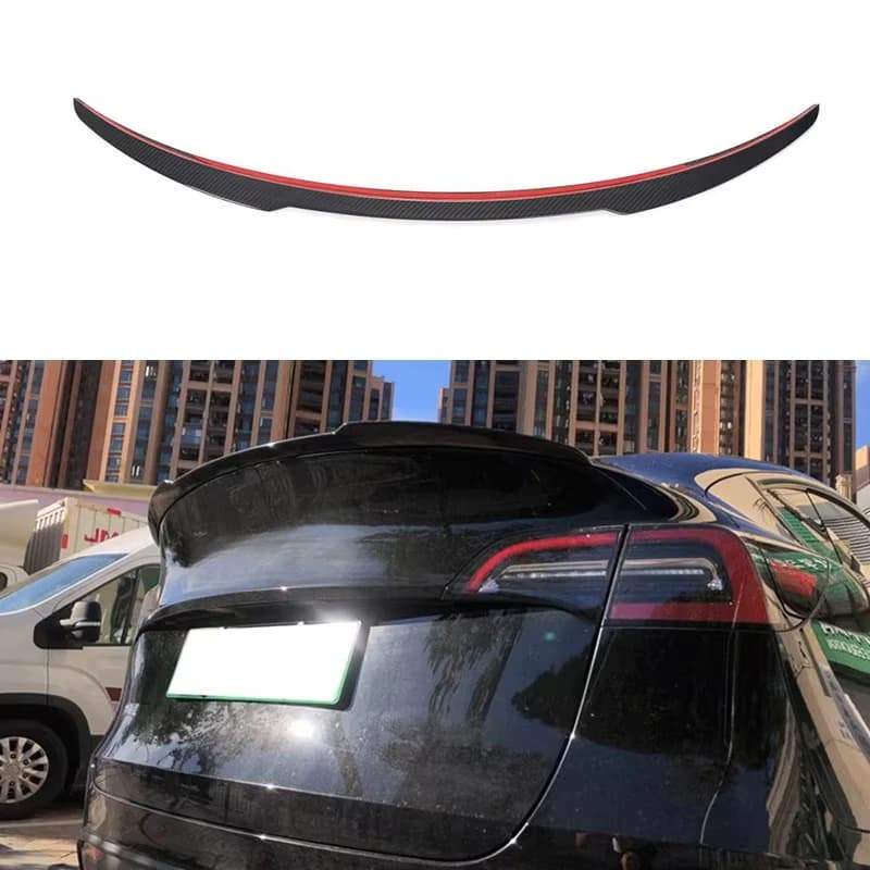 Carbon Fiber Rear Trunk Spoiler for Model Y 2020-2024