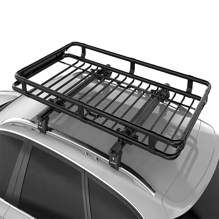 Roahtrip Beast D-series Steel Aerodynamic Rooftop Cargo Carrier & Basket Low Noise Universal Car Roof Rack