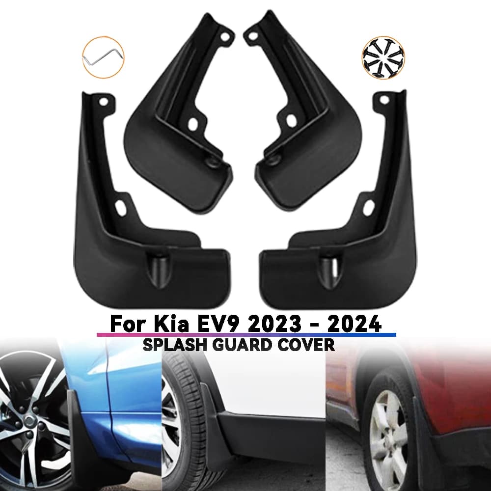 Car Mudguard For Kia EV9 2023 2024 Car Mud Flaps Guards Splash Flap Fender Accessories