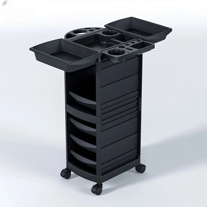 six-story barber shop salon environmentally friendly four-wheel salon cart dryer dye tool hair salon commercial