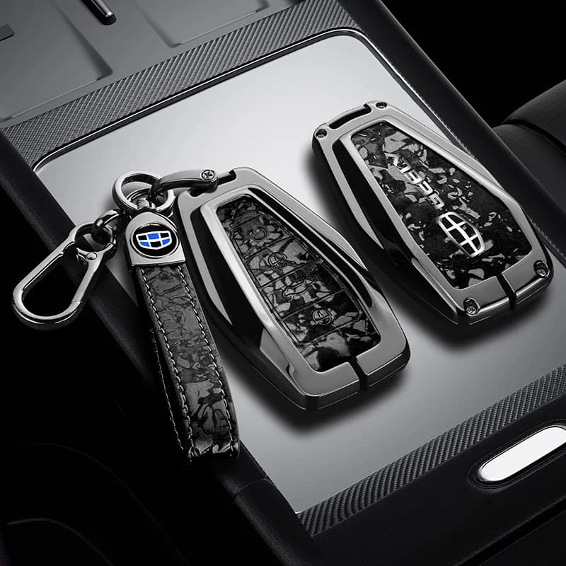 Zinc Alloy Key Cover Case for Geely Emgrand/Xingrui/Xingyue L/Binrui Cool/Boyue/Binyue/GS/GL/S - Protective Key Fob Shell