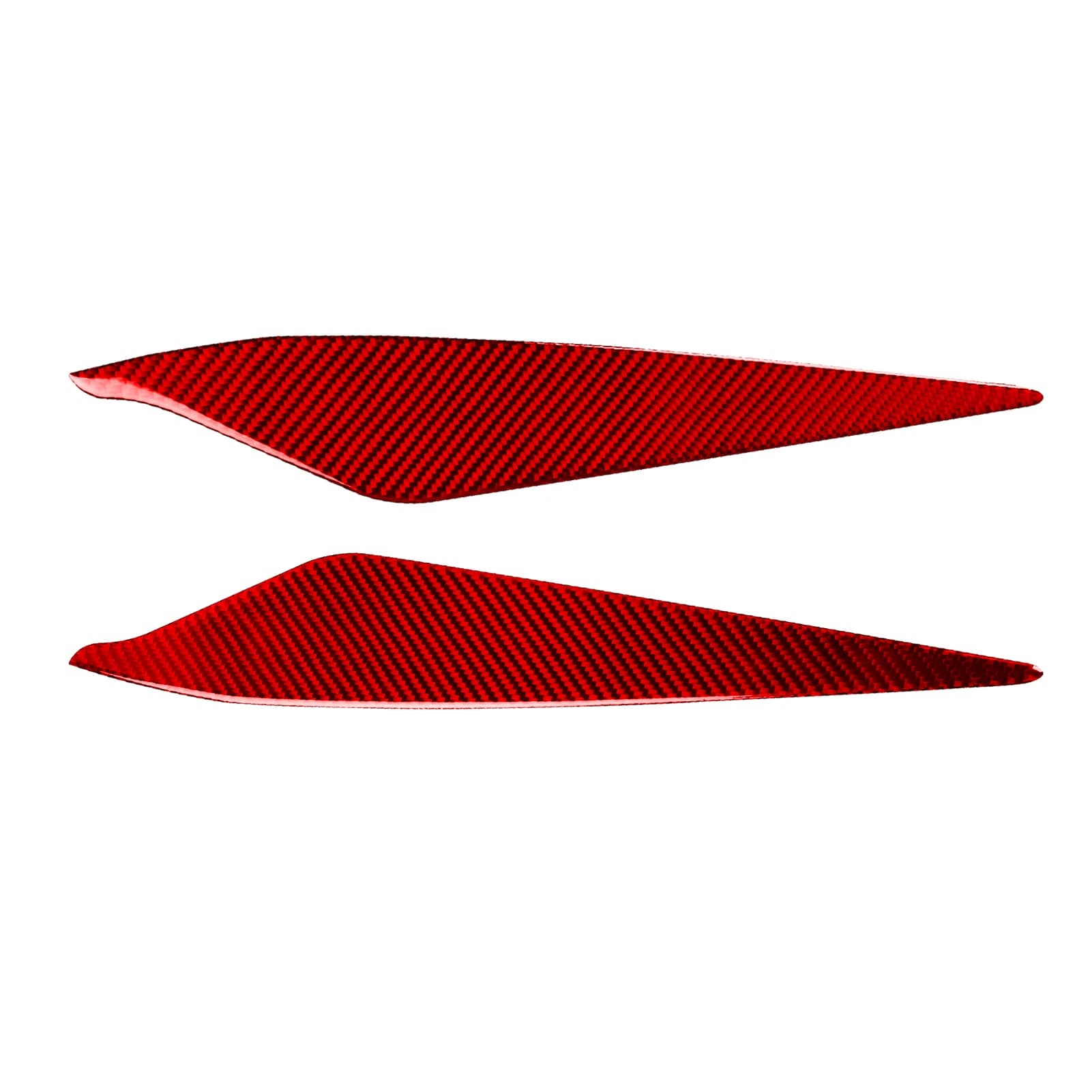 For Porsche Taycan 2019 2020 2021 2022 2023 2024 2025 2026 Carbon Fiber Front Bumper Headlight Panel Car Accessories Sticker