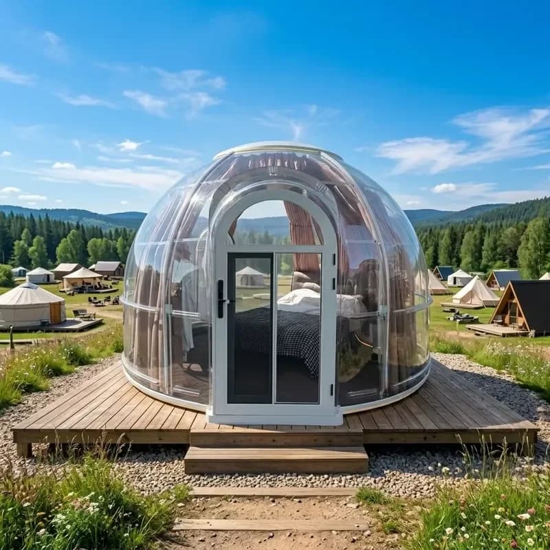 CE Certification Standard Size Bubble Tent - D4.0m H3.0m - Perfect for Couples - Ready to Ship