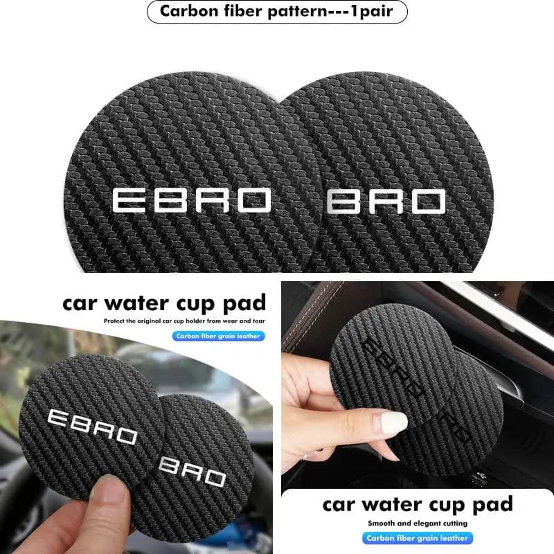Car Interior Decor Water Bottle Coaster 2Pcs For Ebro S400 S700 S800 Omoda5 C5 Jaecoo J7 J8 J5 Vehicle Decor Accessories