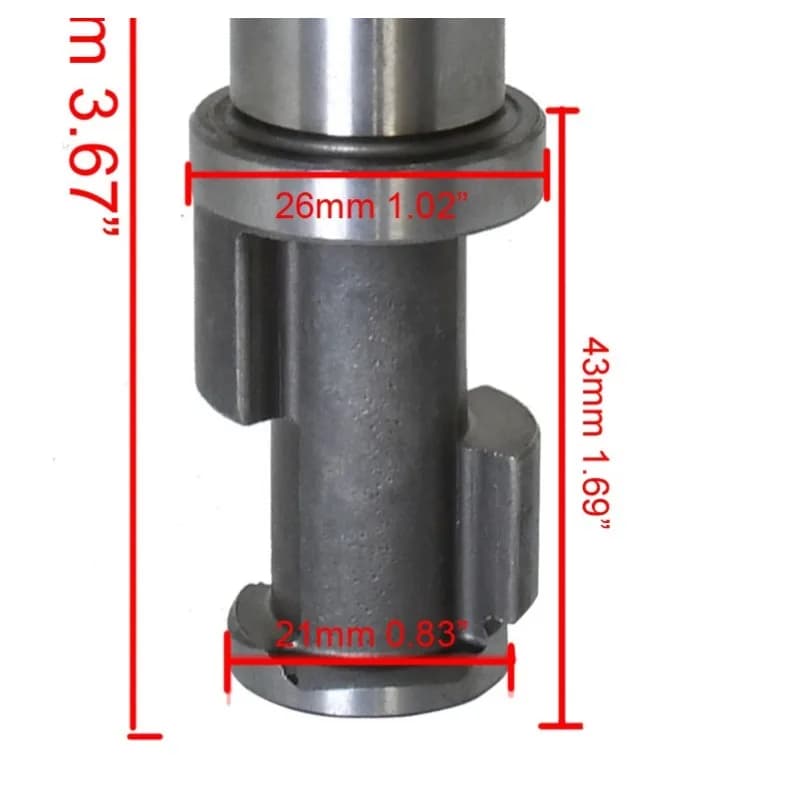 For Ingersoll Rand Air Wrench IR 231B-A626 231C Air Gun Repair Parts Spindle 1/2 Maximum Torque