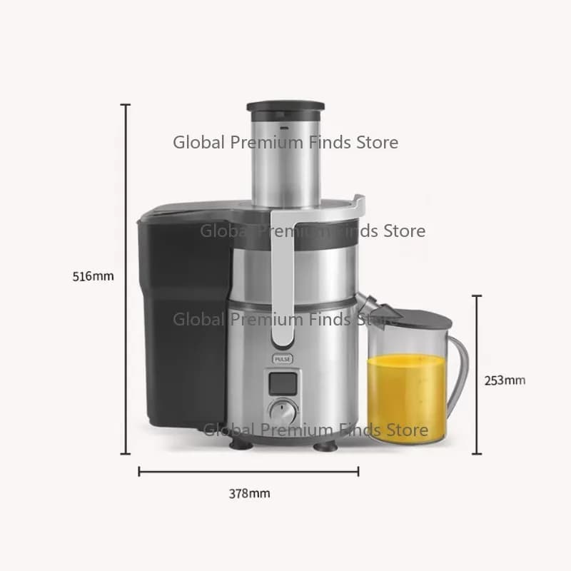 Masticating Juicer Machine Orange Automatique Industrial Fruit Juicer Extractor Commercial Cold Press Juicer