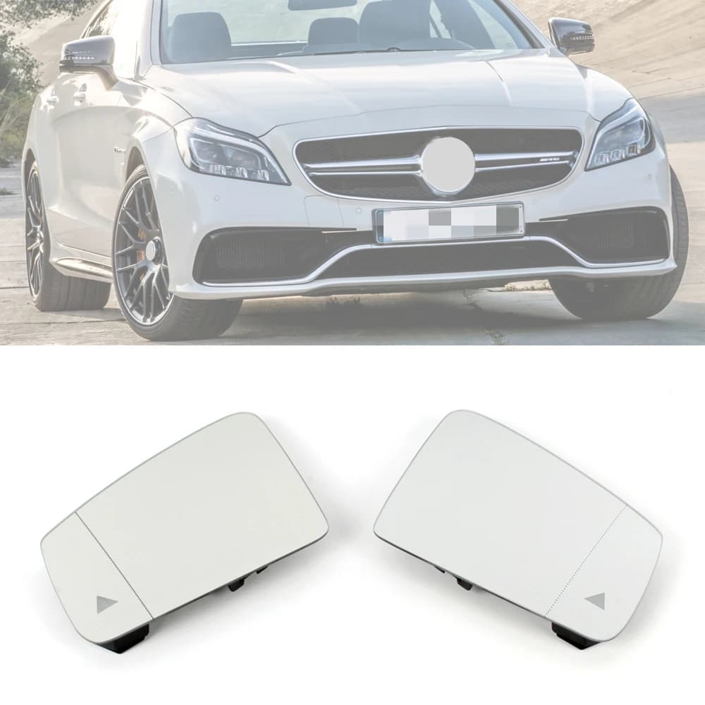Front Door Side Heated Mirror Glass Rear-view With BSD For Mercedes-Benz CLS-class w218 2012 2013 2014 2015 2016 2017 2018