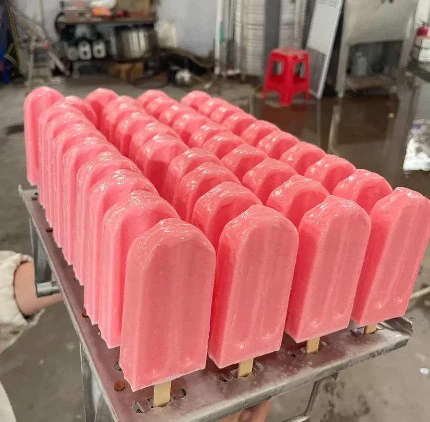 Chinese automatic commercial popsicle machine with 6 models