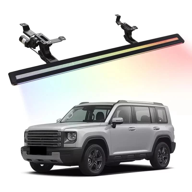 Electric Side Steps IPX67 Waterproof Aluminum Alloy Power Running Boards for Haval Raptor Automatic SUV  Accessories