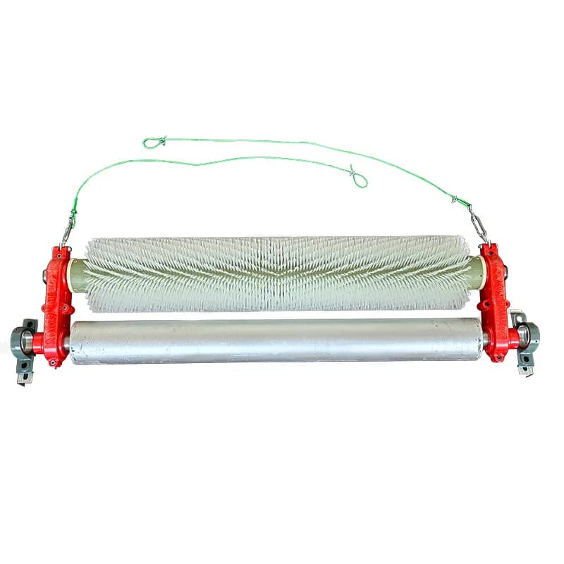 New Industrial Electric Stainless Steel Cleaning Brush Conveyor Belt Cleaner - High-Efficiency Dust Removal
