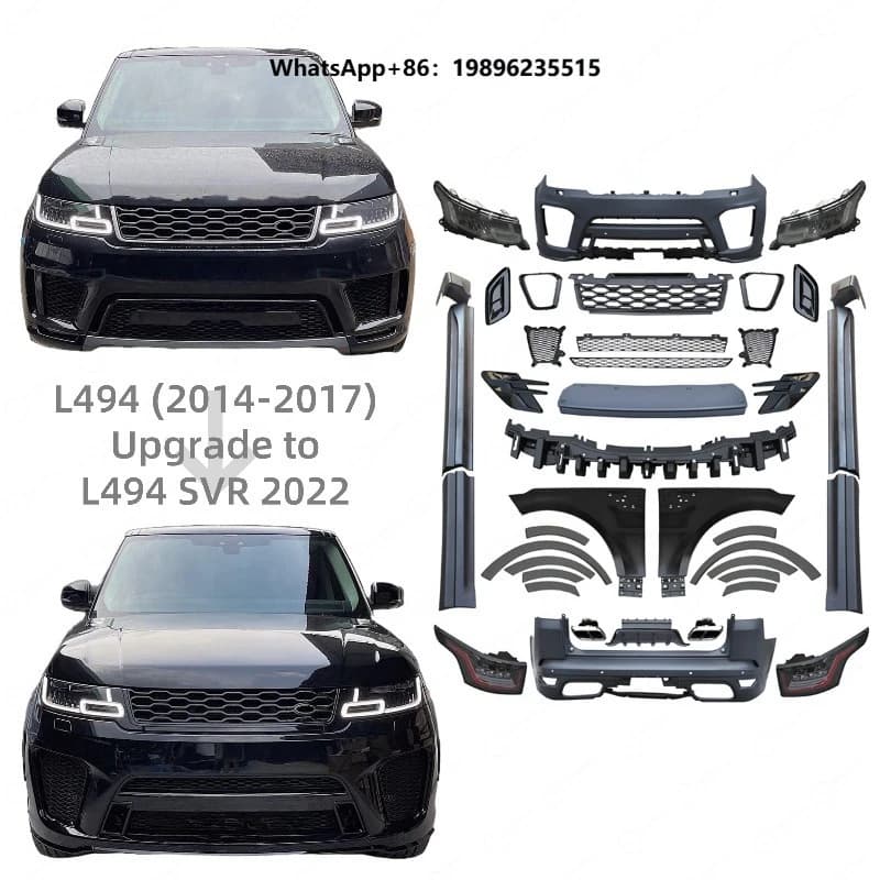 High Quality 2014-2017 L494 Upgrade to Sport 2018-2022 Svr Body Kit Body Parts Car Body kit
