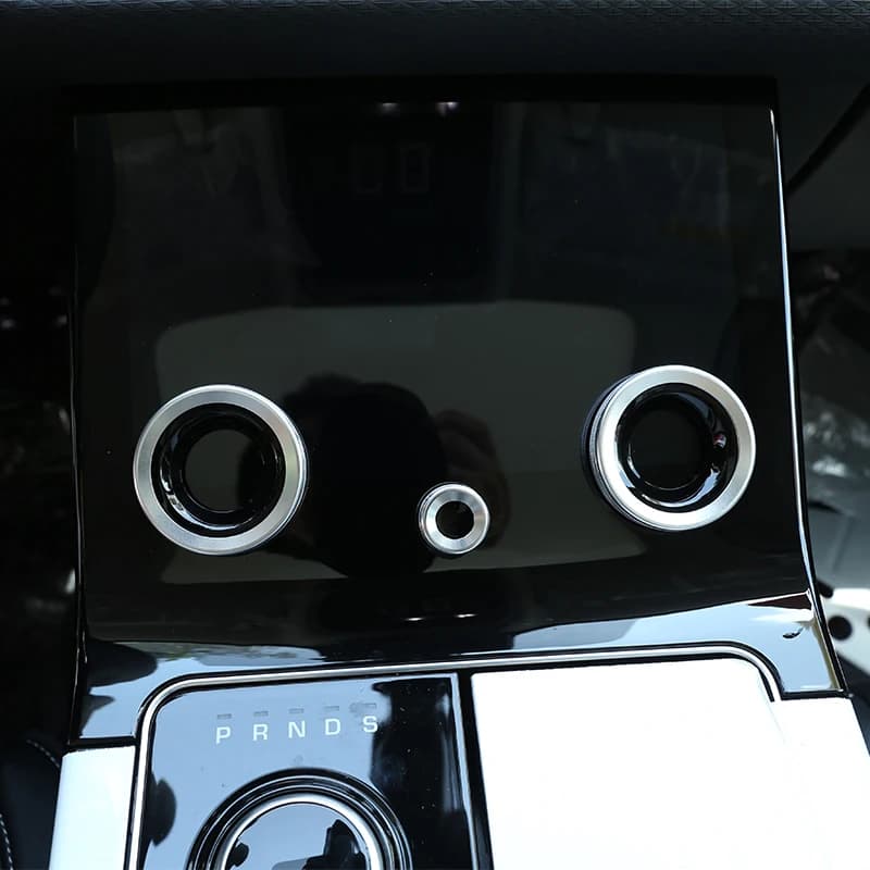 For Land Rover Range Rover Vogue L405 2018-2021 Aluminum Alloy Car Central Air Conditioner Air Outlet Volume Adjustment Knob