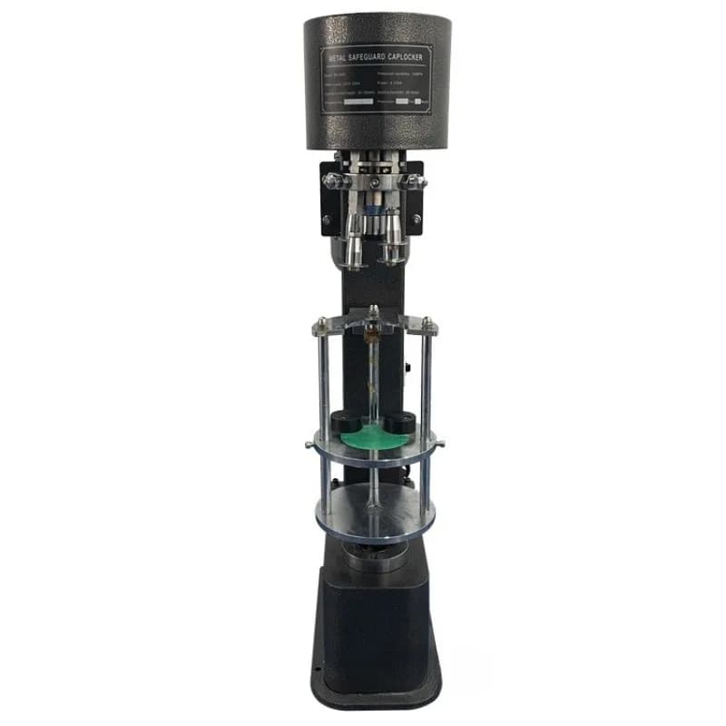 Sealing and locking machine Metal aluminum cover locking machine, anti-theft cover locking machine y