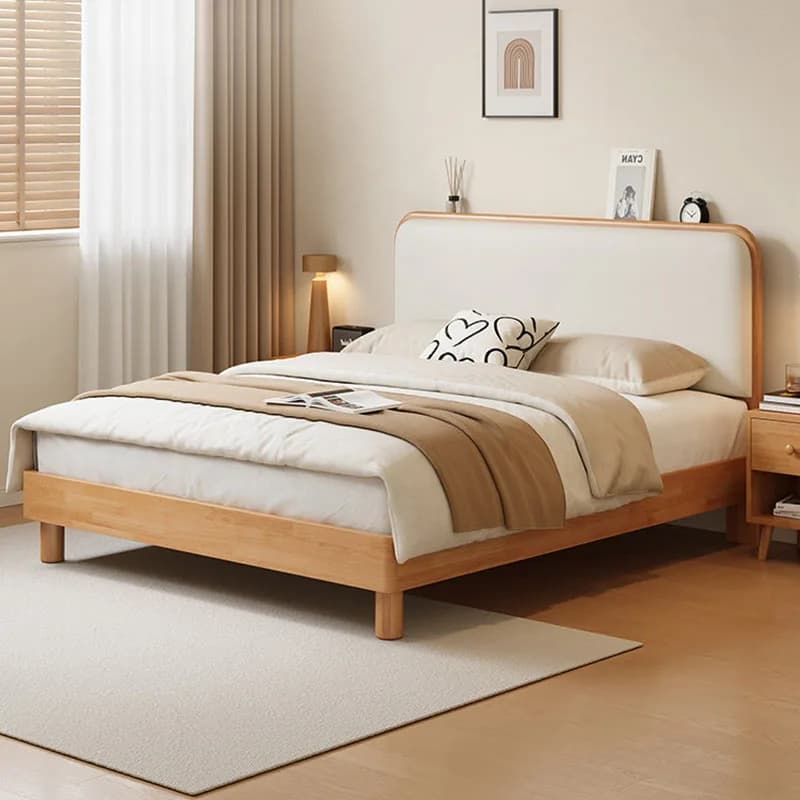 Baby Floor Bed Sleeping Bedroom Wooden Princess Children Mobile Luxury Modern Bed Design Letto Matrimoniale Letto Matrimoniale