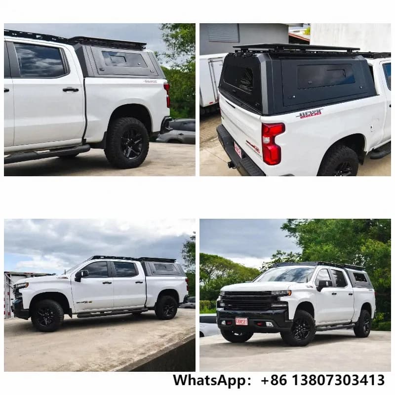 Hard Pickup Top Canopy for Nissan Navara Np300 Greatwall Gwm Poer Cannon Waterproof Truck Camper Shells Toppers Truck Tops