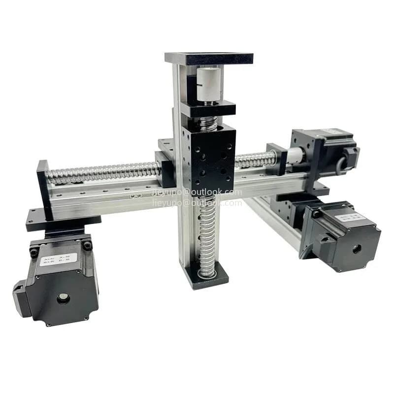 SGX Slide Module Ball Screw Single Rail Stepping Motor Reciprocating Front and Back FSL Linear Lifting Cross Platform