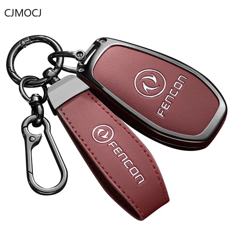 Premium Zinc Alloy Key Cover Case for Dongfeng Fengguang 580 / 580 Pro / 500 / S560 (2022) - Protective Key Fob Shell