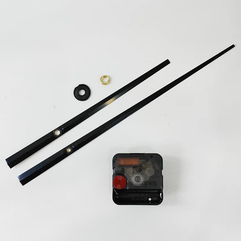Clock Mechanism With Needles 12888 Round Hole High Torque Movement Sweep 6mm screw axis Accessory Quartz Hands Diy Kits Include